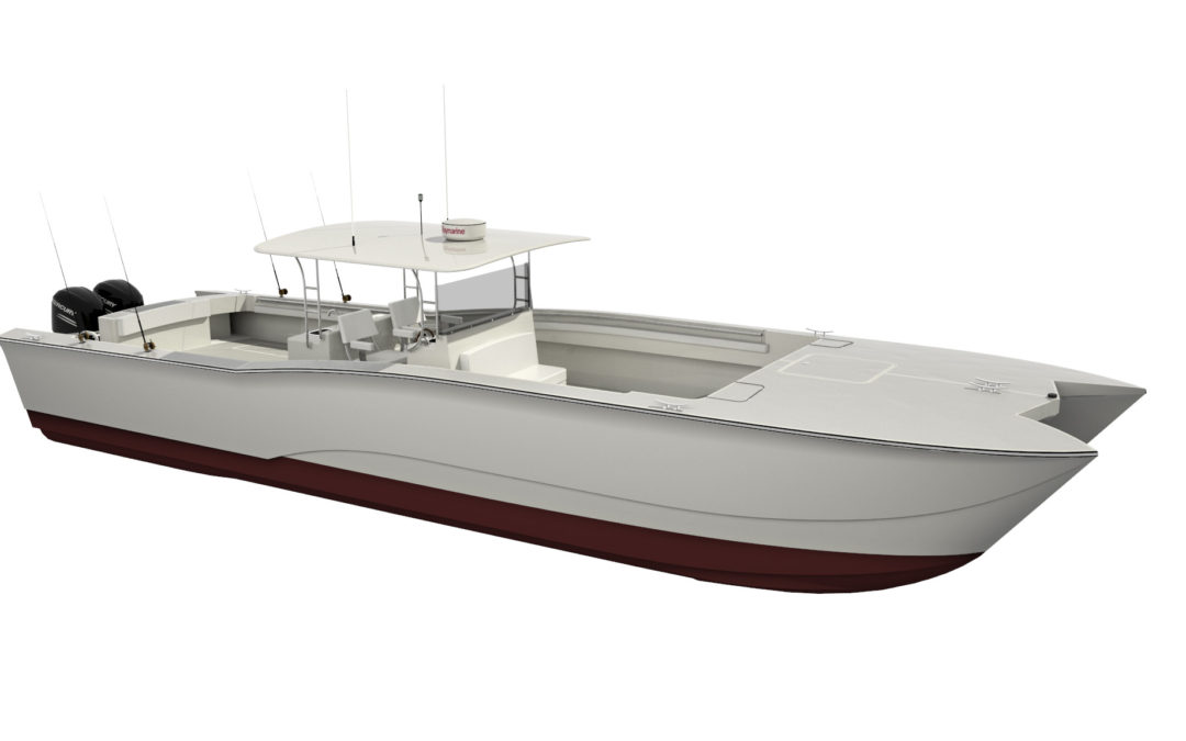 Front Street Shipyard Begins Construction on Power Catamaran
