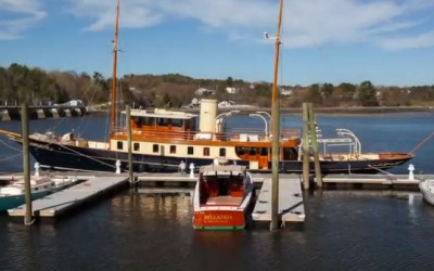 ATLANTIDE at Front Street Shipyard