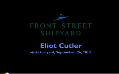 Eliot Cutler Visits Front Street Shipyard