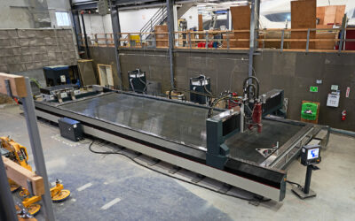 Maine’s Largest Waterjet Cutting Machine Now Operational at Front Street Shipyard