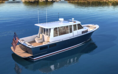 Front Street Shipyard Building Custom 41-foot Dayboat