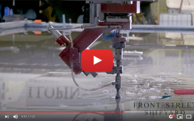 Video: Waterjet Cutting a Scroll